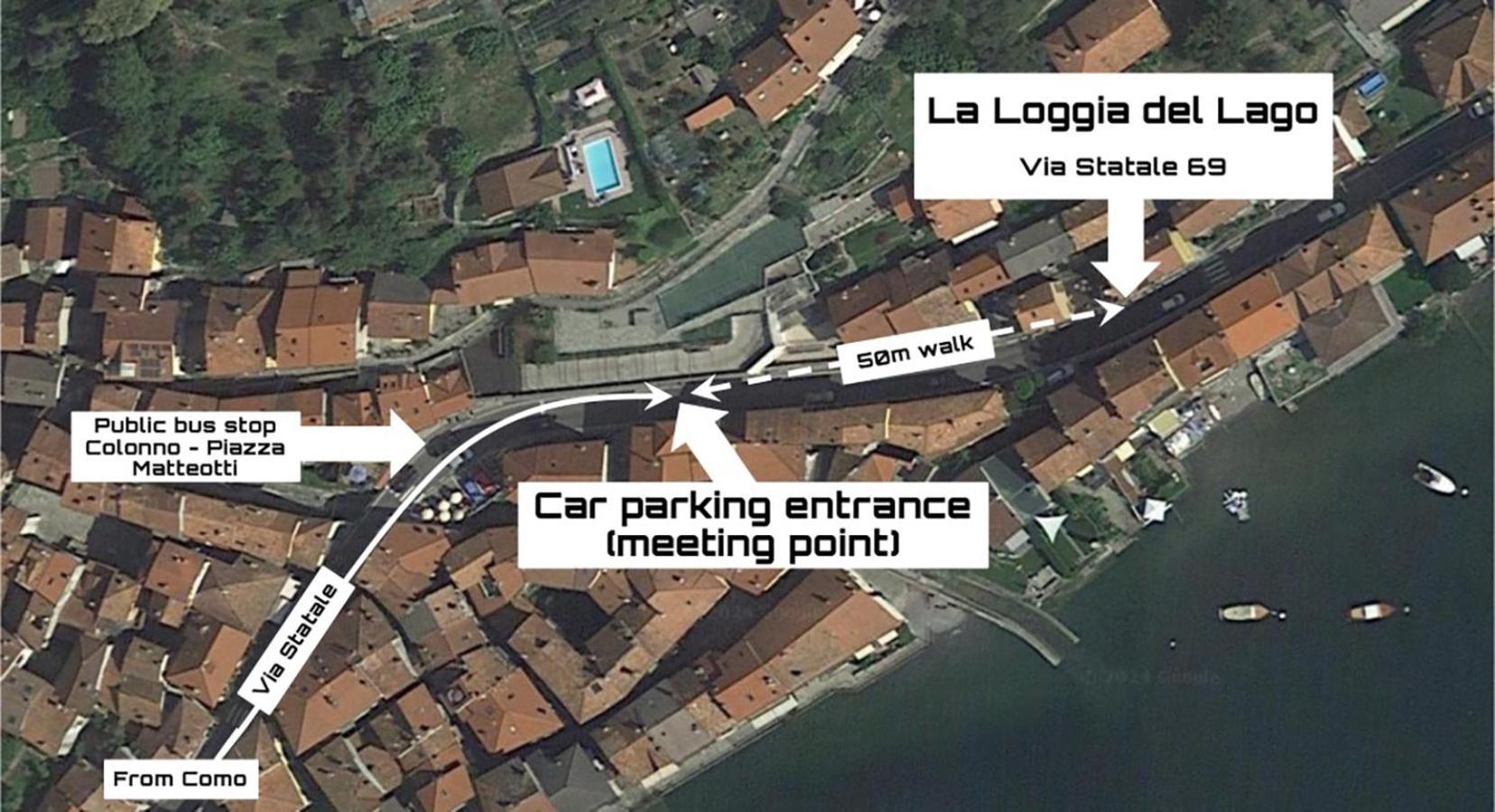 La Loggia Del Lago Colonno Kültér fotó